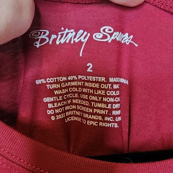 2X 18W 20W Torrid Red Britney Spears Oops I Did It Again Halloween Cosplay Music - Picture 3 of 5